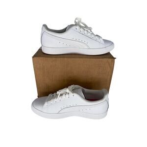 Mens Size 7.5 Puma TMC x Clyde OG‎ Lace Up White Casual Sneakers